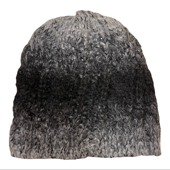 Anthropologie Accessories - Women’s black and grey winter hat